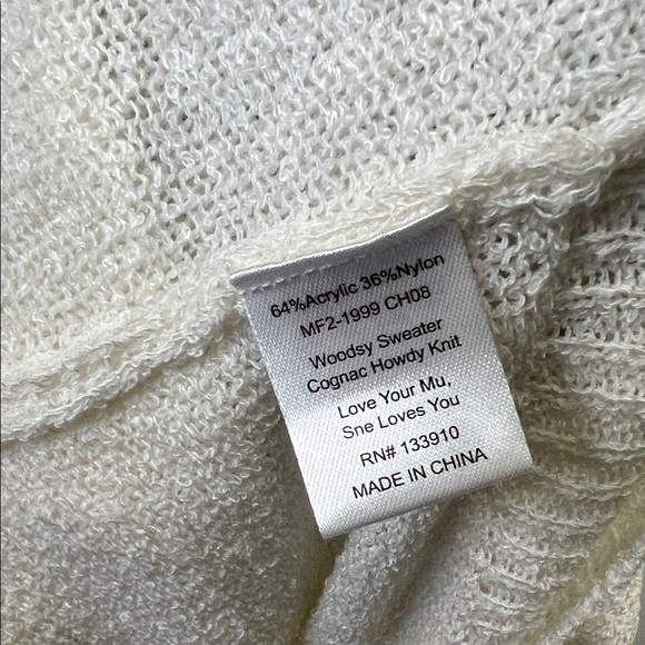 Show Me Your Mumu white 'Howdy' knit sweater - Picture 7 of 7